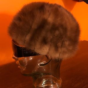 Vintage Mink Fur Hat